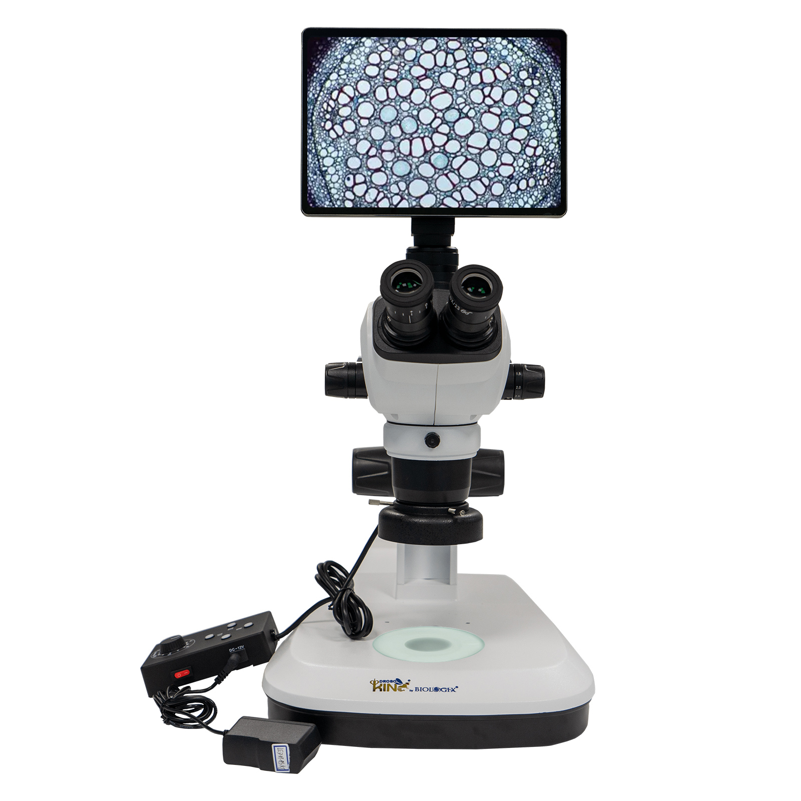 体式三目显微镜-3W-LED光源和环形灯